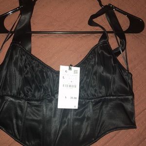 Zara crop top for going out. New.